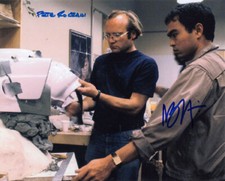 PETE RONZANI & NILO RODIS-JAMERO SIGNED 8x10 PHOTO ILM STAR WARS BECKETT BAS