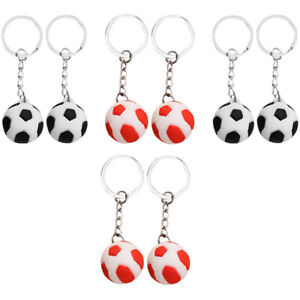 Mini Football Keychain Set for Sports Fans & Backpack Decoration-IR