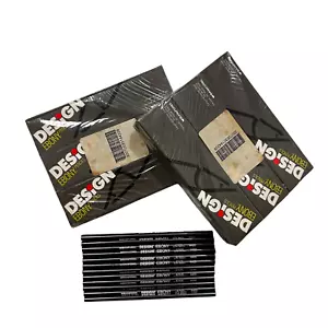 Vintage Sanford Design Ebony Pencils Smooth Jet Black Lines 1999 12 Packs USA - Picture 1 of 4