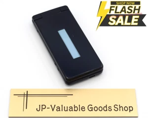 [C] SHARP AQUOS Keitai 3 805SH 806SH Black Flip Phone Unlocked SIM Free Japan - Afbeelding 1 van 15