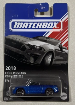 NEW 2024 Matchbox Convertibles Series #5 2018 Ford Mustang Convertible - Image 1 of 2