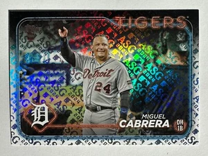 2024 Topps Miguel Cabrera All-Star Game Foil ASG #201 Detroit Tigers - Picture 1 of 2