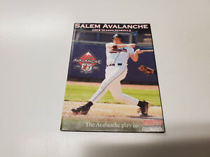 RS20 Salem Avalanche 2004 Minor Baseball Pocket Schedule - Valleydale Pigpen