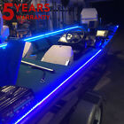 5M 12V Marine Boat LED Stern Lights Blue Cabin Deck Courtesy Light Waterproof