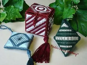 Kleine Geschenkbox Ornament ~ Fredas ausgefallene Nähte - Bild 1 von 1