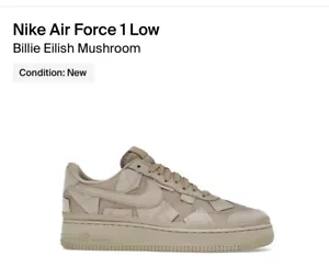 nike air force 1 low billie mushroom, Size 10.5 M/12 F - Picture 1 of 1