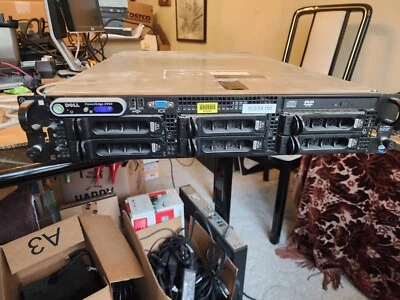 DELL POWEREDGE 2950 SERVER 2x XEON X5355@2.66GHz 32GB RAM 250gbx6 Hdd 6-LFF - Image 1 of 4