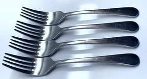 SILVERWARE ~ ONEIDA ~ CHANDLER ~ LOT 4 SALAD FORKS REPLACEMENT or EXTRA's GC - Picture 1 of 4