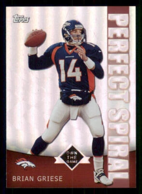 2001 Topps Own the Game #PS1 Brian Griese - Image 1 of 2