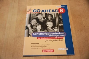 Go Ahead 8 Schulaufgabentrainer Prüfungstrainer + 2 Audio-CD + Lös. *** Realsch. - Bild 1 von 12