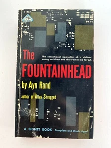 DER BRUNNENKOPF von AYN RAND 1957 3. Druck Taschenbuch OK Zustand - Bild 1 von 14