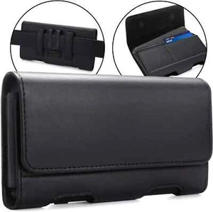 OnePlus Nord N100 NEM Leder Gürtelclip Handyhalter Tasche Schlaufe Holster Case - Bild 1 von 9