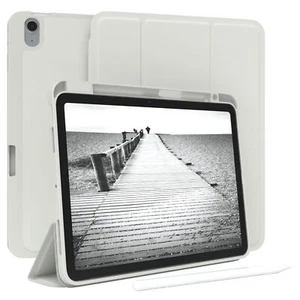Smart Cover für Apple iPad Air 4 / Air 5 Hülle Stifthalterung Grau - Bild 1 von 7