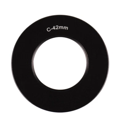 C-M42 with Flange C Mount to M42 Screw Thread Lens Mount Adapter Inner 25.4mm - Image 1 of 4