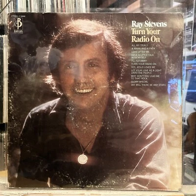 [ROCK/POP]~EXC/VG+ LP~RAY STEVENS~Turn Your Radio On~[Original 1972~BARNABY~Issu - Image 1 of 4