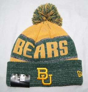 Baylor Bears New Era Knit Pom Beanie - Picture 1 of 5