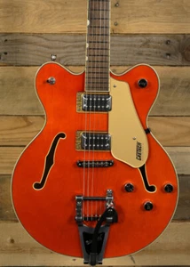 Bloque central electromático Gretsch G5622T mancha naranja de doble corte con Bigsby - Imagen 1 de 8