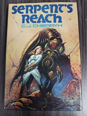 Serpents Reach By C.J Cherryh 1980 Vintage Hardcover  - Image 1 of 4