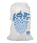 50 Pack 20 Lb. Drawstring Ice Bags 14 X 28 Inch Plastic Ice Bags. Heavy Duty wit