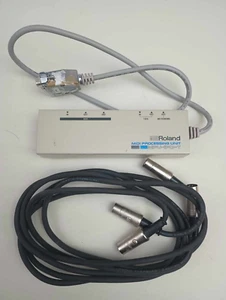 Roland Midi processing unit MPU-IPC-T W/ 2 MIDI cables - Picture 1 of 8