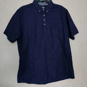 Men's summer shirt. Size L. Boston Crew. Linen, cotton. Excellent condition. - Picture 1 of 10