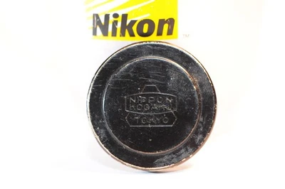 Nikon 45mm metal cap Nippon Kogaku for RF Nikkor-S 5cm f/1.4 2.8cm 3.5 lens 43mm - Image 1 of 4