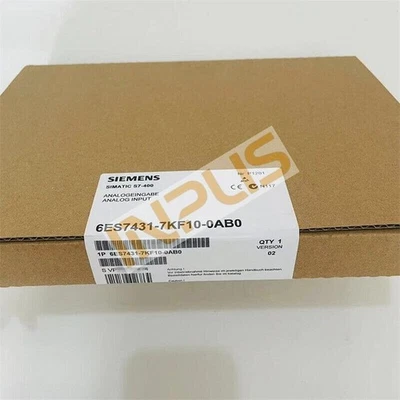 6ES7431-7KF10-0AB0 1PCS NEW SIEMENS PLC Analog Input Module 6ES74317KF100AB0 - Image 1 of 3