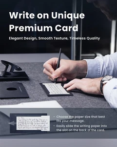 Tarjeta Astral de Metal - Edición Infinita, Tarjeta de Felicitación de Regalo de Lujo con Sobre... - Imagen 1 de 6