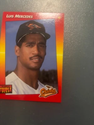 1992 Donruss Triple Play - Luis Mercedes #145 - Image 1 of 2