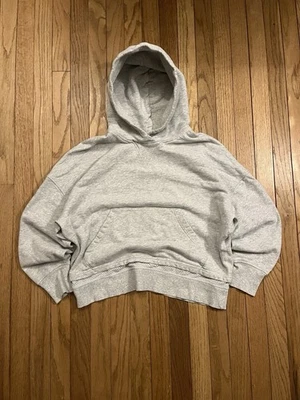 Женская толстовка с капюшоном Lululemon теплая укороченная уличная одежда мешковатая - Изображение 1 из 4