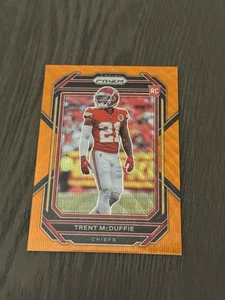 2022 Panini Prizm Rookies Orange Wave Prizm SP /60 #372 TRENT MCDUFFIE Rookie RC - Bild 1 von 4