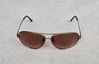 GAFAS DE SOL DE AVIADOR DE COLECCIÓN *RARAS* SERENGETI 5134 ROSA-CRISTAL DEGRADADO CON ESTUCHE - ¡EXCELENTES! Foto 1 de 4