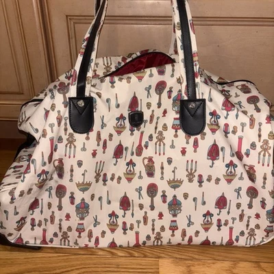 Bolsa de Lona Rodante Calpak Usada en Excelente Condición Lámpara de Paraguas Impresión Descontinuada Foto 1 de 4