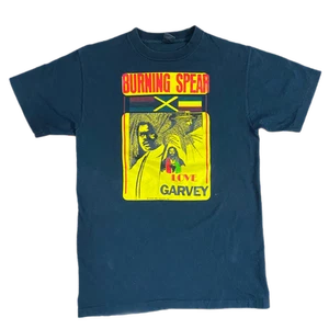 T-shirt vintage Burning Spear "Love Garvey" - Foto 1 di 1