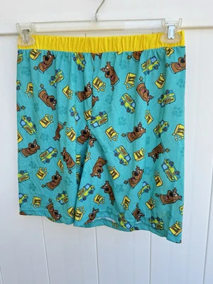 Nuevo sin etiquetas Scooby Doo Niños 14/16 Aqua Pijama Pantalones Cortos para Dormir Foto 1 de 3