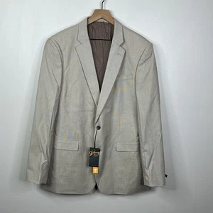 Chaqueta Traje Johnny Bigg Harewood Texturizada Grande y Alta Para Hombre Talla 42L Nueva con Etiquetas - Imagen 1 de 7