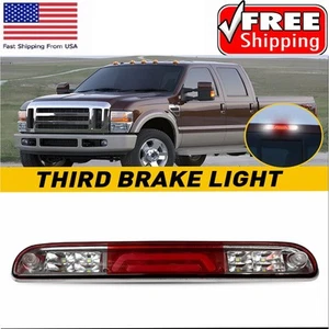 Clear LED 3rd Third Brake Tail Light for 99-16 F-250 Ford F350 F450 Super Duty - Picture 1 of 16