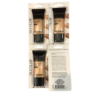 4pkNucolor LIGHT 1 MOISTURIZING CONCEALER FULL COVERAGE FOUNDATION - Picture 1 of 3