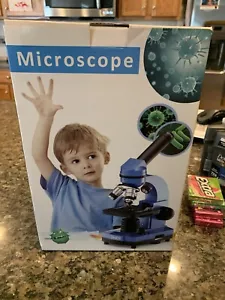 Microscope For Kids By Emarth 40x 100x 400x 1000x - Picture 1 of 3