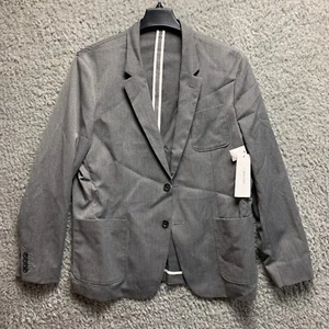 Calvin Klein Herren Anzug Sakko Grau X LargeXL Slim Fit 2 Knopf Blazer - Bild 1 von 5