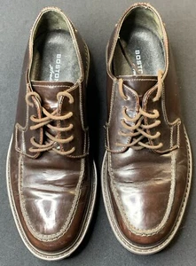 Bostonian Strada Mens Size7.5 Brown Leather Dress Shoes Italy Vintage 22762 - Picture 1 of 13