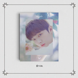 YOON JI SUNG WANNA ONE Aside 白 Ver. K-POP CD + PHOTO CARD + FOLDED POSTER SEALED - Picture 1 of 4