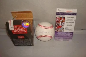Luis Aparicio signiert offizieller Major League Baseball - Chicago White Sox HOFer - Bild 1 von 1