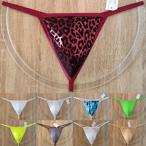 Herren Mini String - uni / gemustert - Gr. 5 - Picture 1 of 13