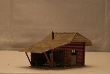 Ready To Go Pre Built Ho Scale Model Railroad Barns Vintage For