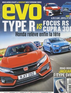 EVO n°127 11/2017 HONDA CIVIC TYPE-R FOCUS RS CUPRA 300 LOTUS ELISE CUP DB11 - Bild 1 von 1
