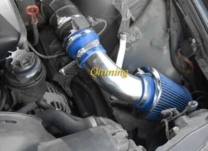 Blue Air Intake Kit Filter For 1998-2005 BMW E46 323 325 328 330 2.5L 3.0L - Picture 1 of 1