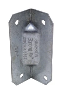 Ángulo de refuerzo Simpson Strong-Tie GA1 galvanizado en zinc G90 18 ga. x 2-3/4 pulgadas - Imagen 1 de 1