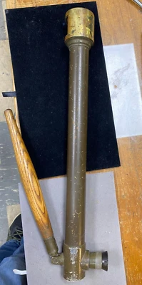 #10323 美国军队 WW1 WOLLENSAK OP。 Co. TRENCH PERISCOPE 皮革外壳型号 1918 — 第 1/4 张图片