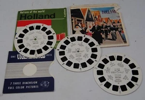 Viewmaster Bobines Holland/Pays-Bas 1955 Sawyers 3 Bobines Testé - Foto 1 di 7